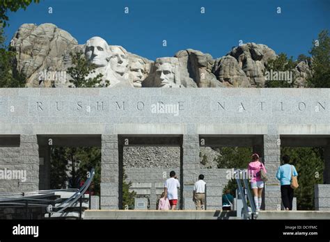 Visitor center mount rushmore national hi-res stock photography and ...