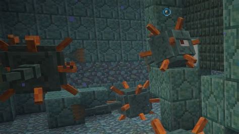 The Guardian - New Minecraft Mob & Underwater Temple - YouTube