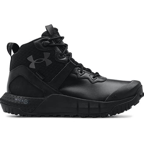 Under Armour Women's Micro G Valsetz Mid Leather Waterproof Tactical ...