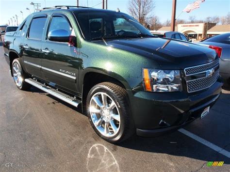 Fairway Metallic 2013 Chevrolet Avalanche LTZ 4x4 Black Diamond Edition Exterior Photo #77465963 ...