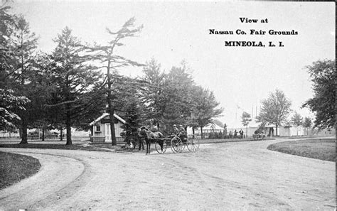 Early 1900's -- Mineola, NY -- Photo postcard of the Mineola Fair -- A ...