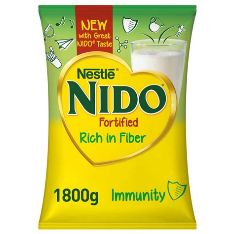 Nestle Nido Fortified Milk Powder Rich in Fiber 1.8kg Online at Best ...