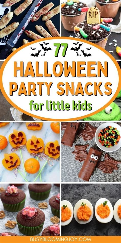 Yummy, cute Halloween treats & snacks for kids. Easy simple quick 5 minute food crafts for kids ...