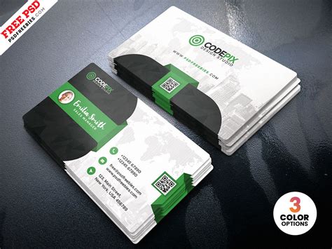 Modern Business Card PSD Templates | PSDFreebies.com