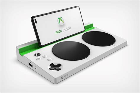 A Microsoft xCloud Adaptive Controller that brings mobile cloud-gaming to the specially-abled ...