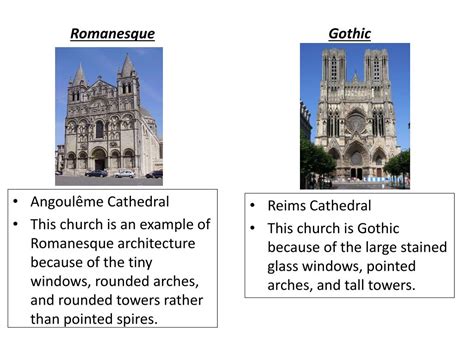 PPT - Romanesque vs. Gothic Architecture PowerPoint Presentation, free ...