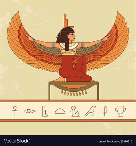 Egyptian Goddess Isis Wallpaper