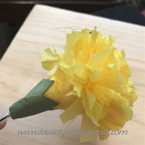 Tissue Paper Carnations and a BIG announcement | Idea Closet