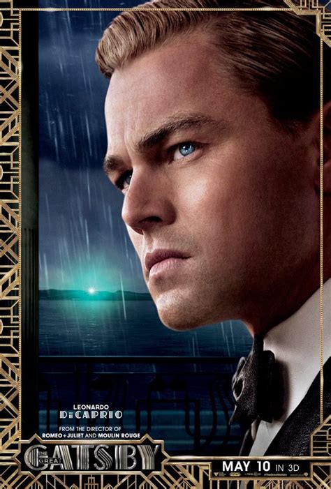 Leonardo DiCaprio as Jay Gatsby - 'The Great Gatsby' character posters ...