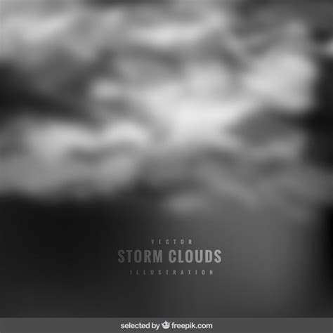 Free Vector | Storm clouds background