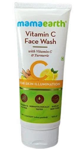 Herbal Mamaearth Vitamin C Face Wash, For Personal, Packaging Size: 100 Ml at Rs 249 in Hyderabad