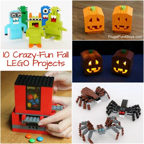 11+ Crazy Fun Fall LEGO Projects - Frugal Fun For Boys and Girls