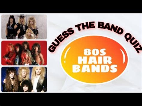 Name the 80s HAIR BANDS Quiz | Guess the Rock or Metal Bands Challenge | Ultimate Rock Music ...