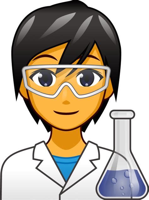 "scientist" Emoji - Download for free – Iconduck