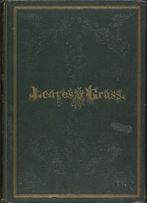 The First Edition of Leaves of Grass, 1855 | Academy of American Poets