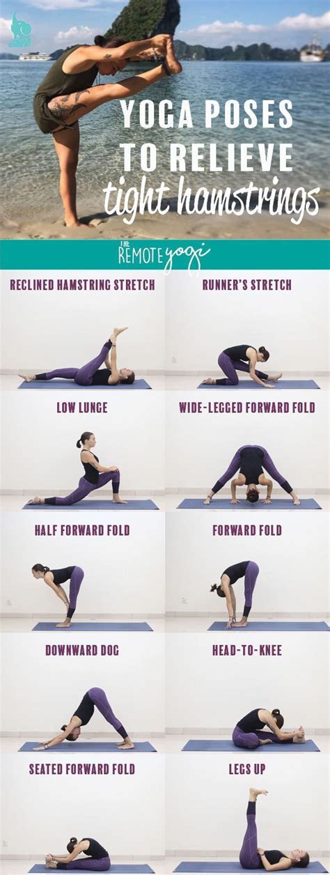 8 Yoga Poses to Relieve Tight Hamstrings | Tight hamstrings, How to do yoga, Yoga poses