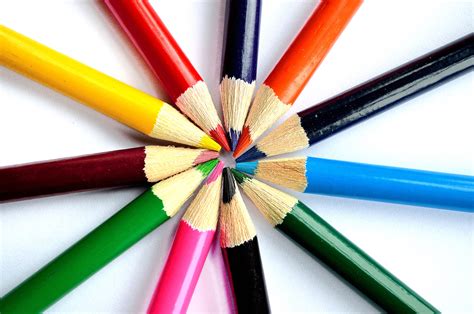 Crayons - Background Free Stock Photo - Public Domain Pictures