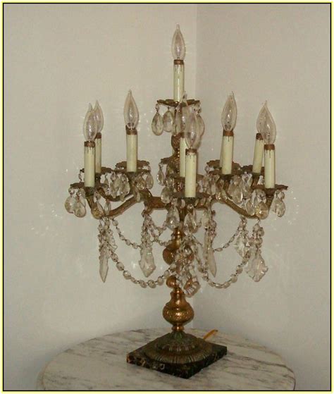 Crystal chandelier table lamps - 15 ways to make any home shine crystal clear - Warisan Lighting