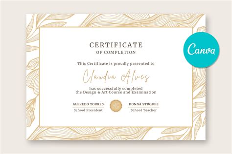 Canva Certificate Templates - prntbl.concejomunicipaldechinu.gov.co