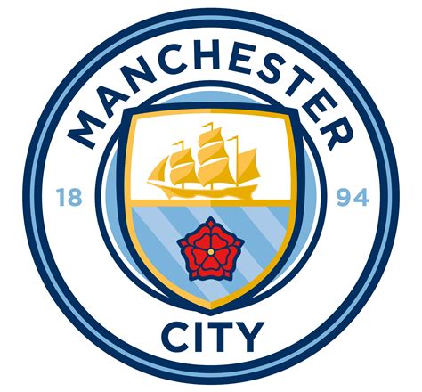 Manchester City logo histoire et signification, evolution, symbole Manchester City