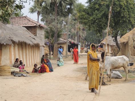 Visit to orchha tribal village