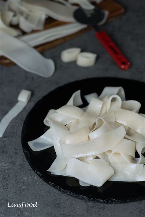 Homemade Hor Fun Noodles (Flat Rice Noodles)