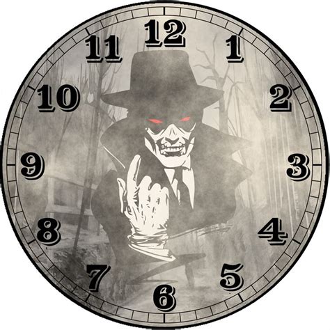 Haunting Fog - Horror - Clock | Custom clocks, Clock, Wall clock