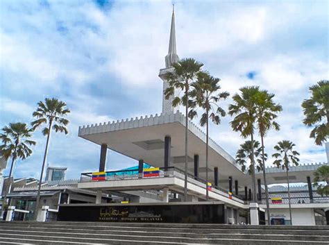 Visiting the National Mosque of Malaysia in Kuala Lumpur - She Wanderlusts