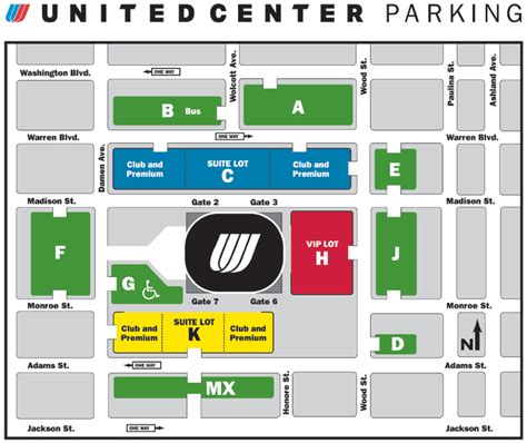 United Center Parking Guide - Tips, Map, Lots - World-Wire