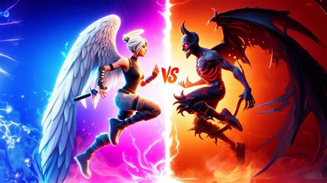 👼Angel Vs Demon👿 8156-5004-1318 par kiby - Fortnite