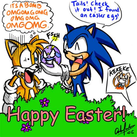 Sonic - Easter Egg by ojamajodoremidokkan on DeviantArt