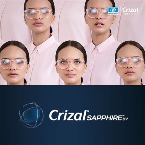 Posh Eyes Glasses and Contact Lenses Blog - Posh Eyes Launches Crizal Sapphire UV