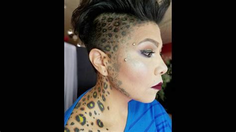 Cheetah Head Tattoo