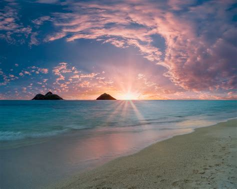 Lanikai Beach Print, Hawaii Sunrise Photo, Lanikai Beach Hawaii ...