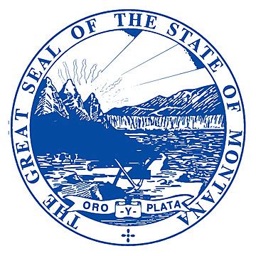 State Seal Of Montana Usa Vector State Vector, Usa, Vector, State PNG ...