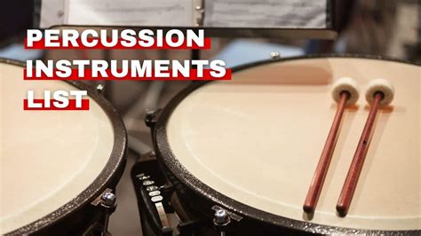 Percussion Instruments List - Orchestra Central