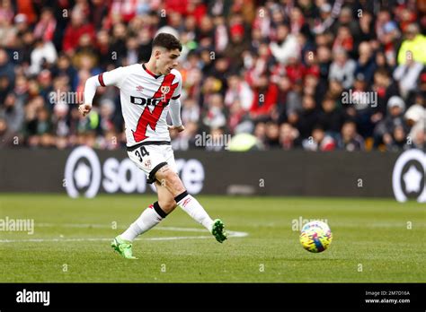 Sergio Camello of Rayo Vallecano during the Spanish championship La ...