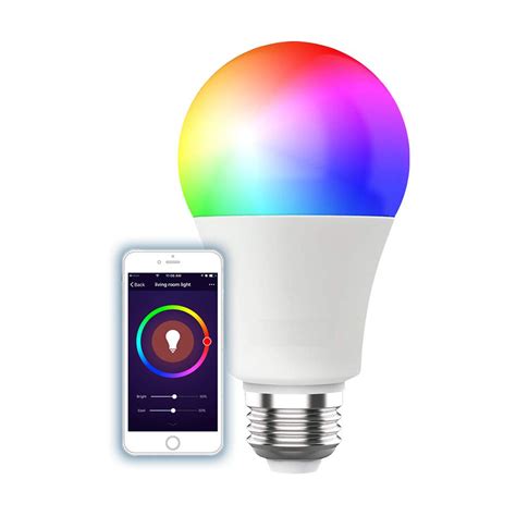 Lampada Led Inteligente Rgb Android Smart Wifi 10w Bivolt Eletrônicos ...