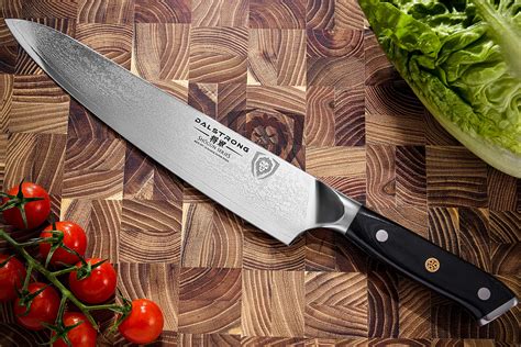 DALSTRONG Chef's Knife - 9.5" - Shogun Series - Damascus - Japanese AUS-10V Super Steel - Vacuum ...