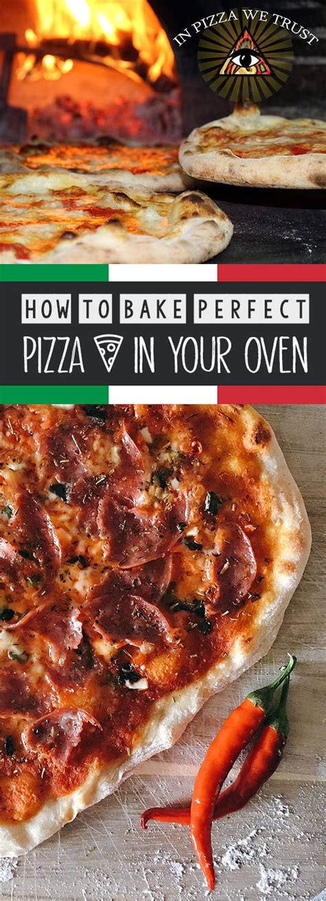 How to bake homemade Pizza | Temperature and baking time | Baking homemade pizza, Cooking ...