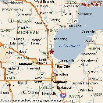 Where is Linwood, Michigan? see area map & more