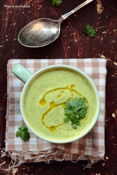 Chłodnik z cukinii i kalarepy/Chilled soup with zucchini & kohlrabi (german turnip) | Lunch to ...