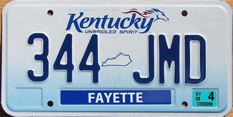 State of Kentucky launches online renewal of license plates