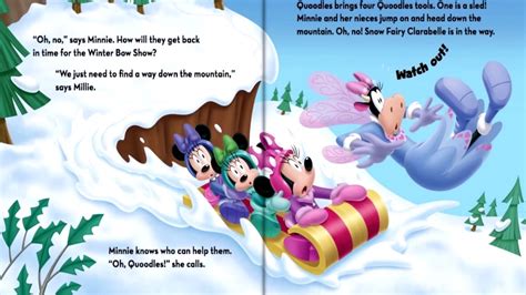 Minnie's Winter Bow Show Story - Disney Storybook for Kids - YouTube