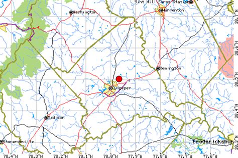 Map - Culpeper Co, VA