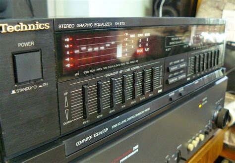 Technics SH-E70 - Digital Graphic Equalizer | Home cinema systems ...