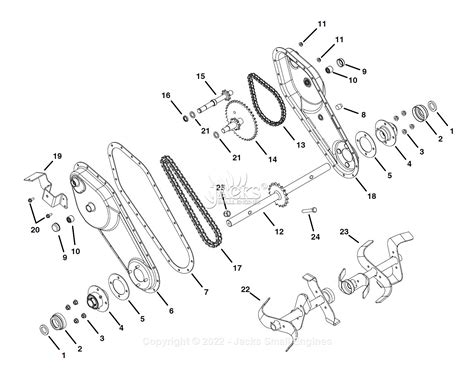 Agri-Fab 45-03085 Multi-Fit Tow-Behind Tiller Parts Diagram for Parts List 1