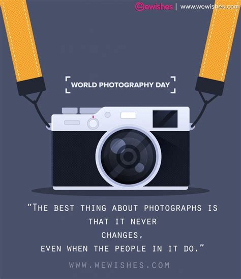 World Photography Day 2023: Quotes, Images, Status, Posters, Messages #WorldPhotographyDay - We ...