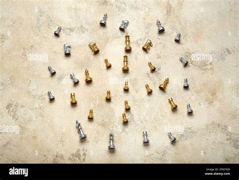 Chess pieces on light background Stock Photo - Alamy