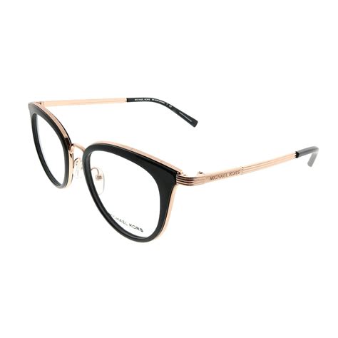 Michael Kors Aruba Metal Womens Round Eyeglasses Rose Gold 50mm Adult - Walmart.com